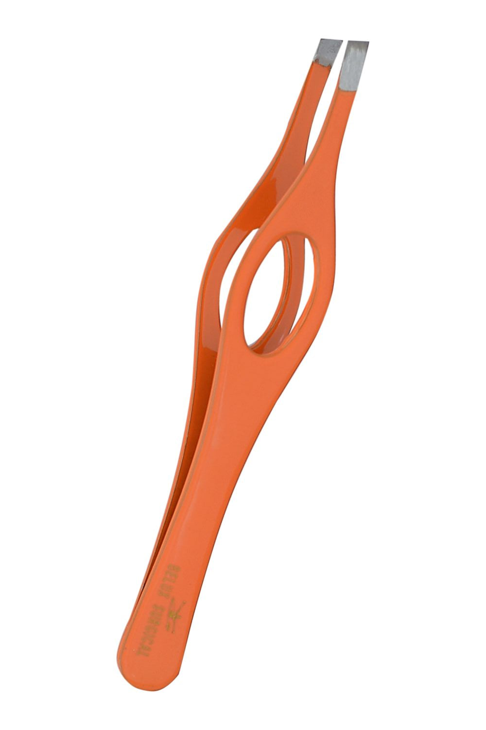 Pincet met schuine punt – roestvrij staal – precisiegreep – 9 cm