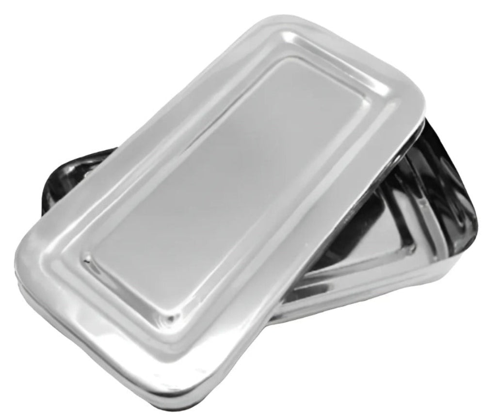 Stainless Steel Instrument Case – 40 × 20 × 10 cm