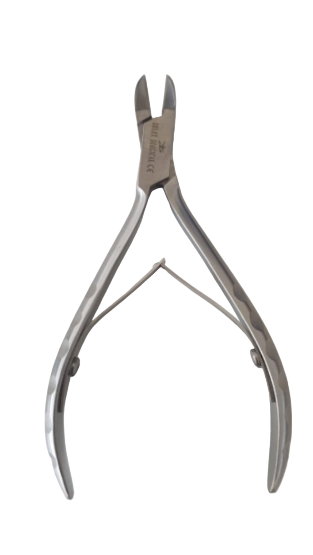Nagelknipper – Nagelriemknipper met dubbele veer, rechte bek – 10,5 cm