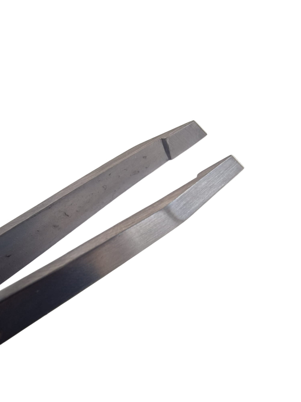 Pincet met schuine punt – roestvrij staal – precisiegreep – 9 cm