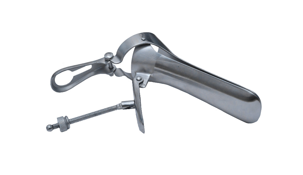 Cusco Vaginal Speculum – Long Broad Beak, Self-Retaining Stainless Steel