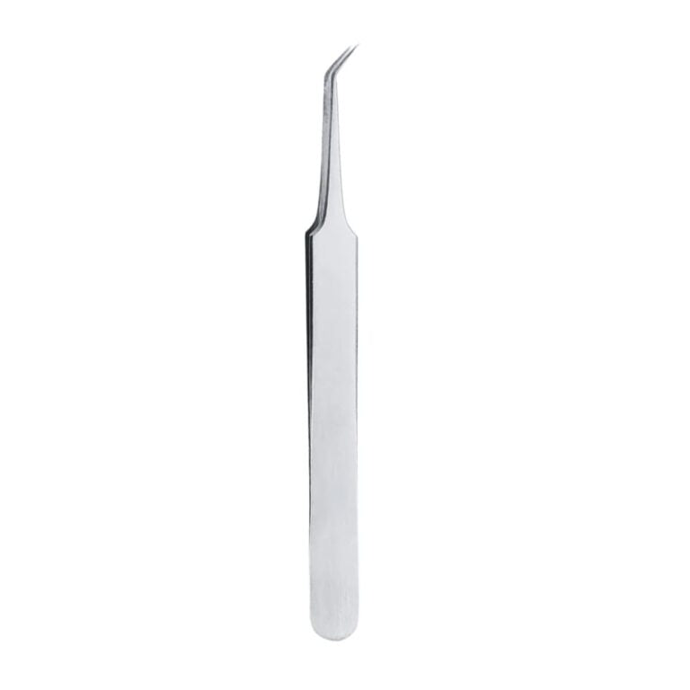 Curved Precision Tweezer – Stainless Steel | Surgical, Beauty & Electronic Use