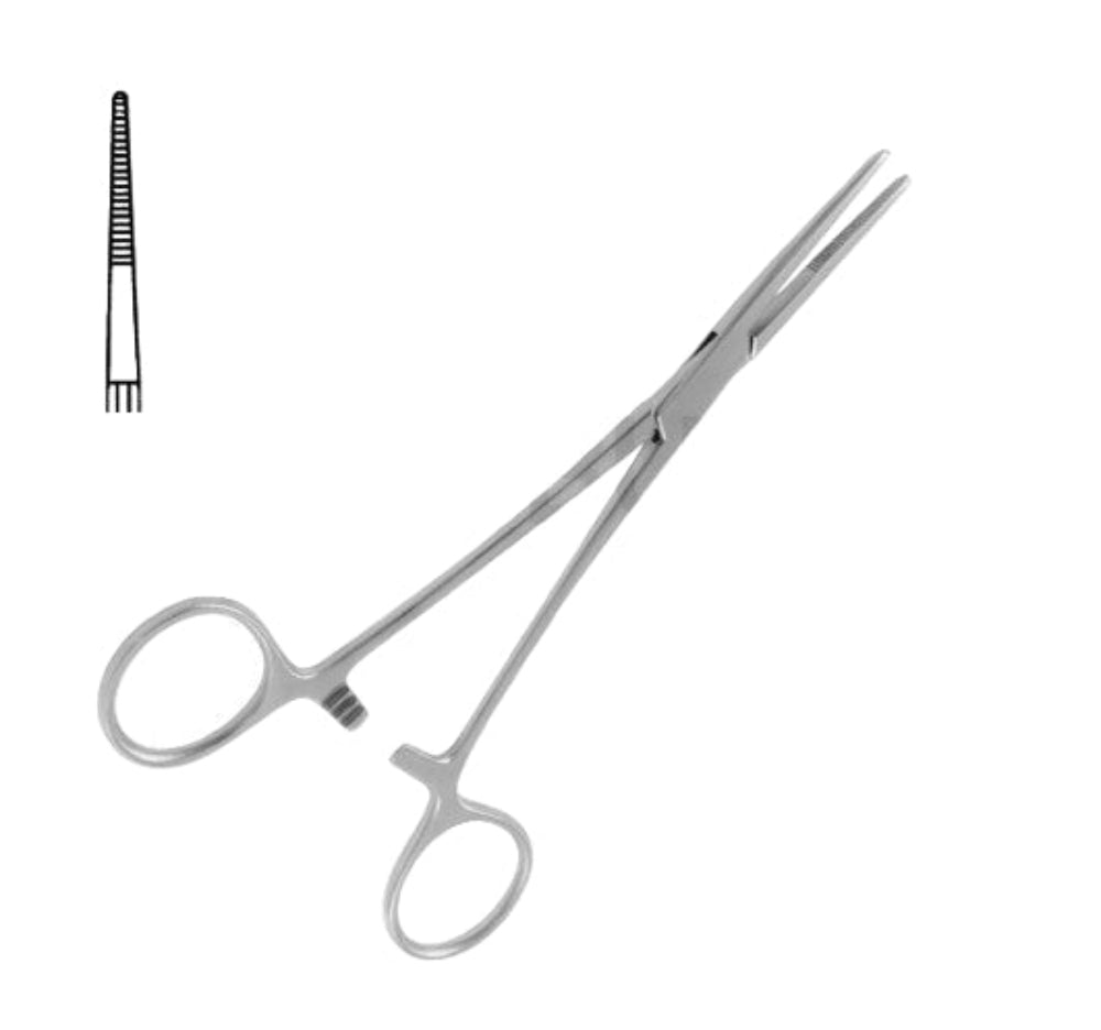 Kelly Hemostatische Pincet – Recht – Roestvrij Staal
