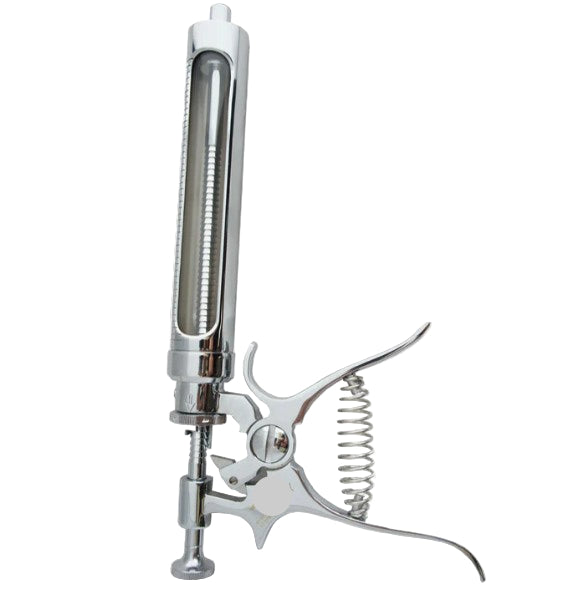 Revolver Syringe – Veterinary Instrument | Stainless Steel | 50 ml / 30 ml
