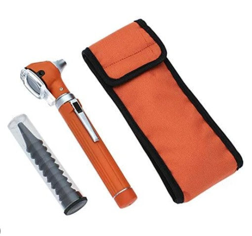 Anatomy of an Otoscope – Educational Medical Diagram