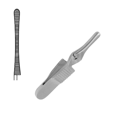 Johns Hopkins Bulldog Clamp – Straight & Curved – 9 cm set of 2