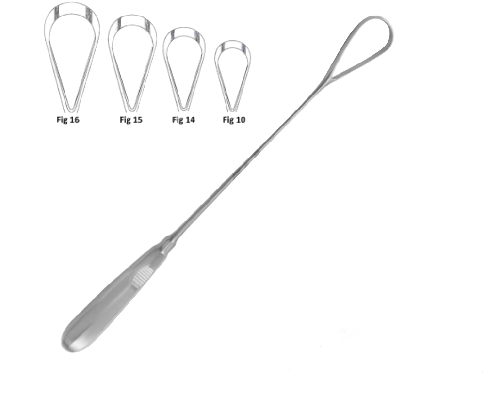 Bumm Uteruskürette – Scharfes und starres gynäkologisches chirurgisches Instrument