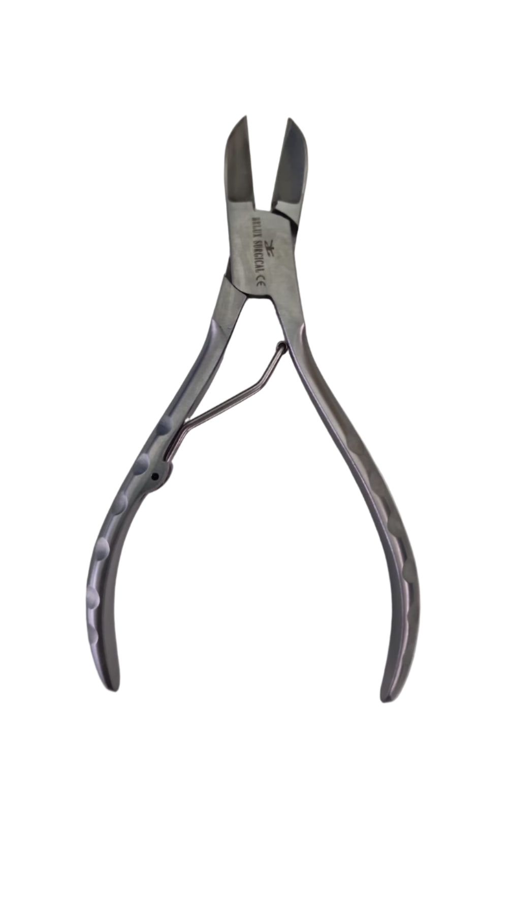 Professionele nagelknipper – gebogen en rechte bek, 12,5 cm