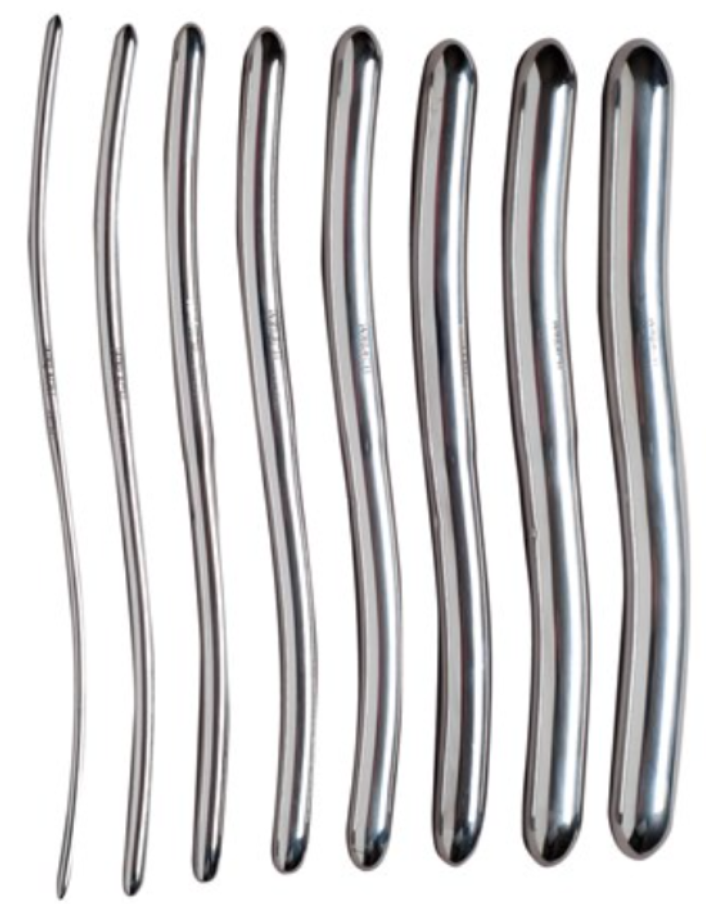 Hegar Uterus Dilatator – Chirurgisch roestvrij staal, Gynaecologische Instrumentenset van 8