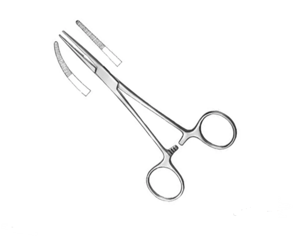 Kelly Hemostatische Pincet – Recht – Roestvrij Staal