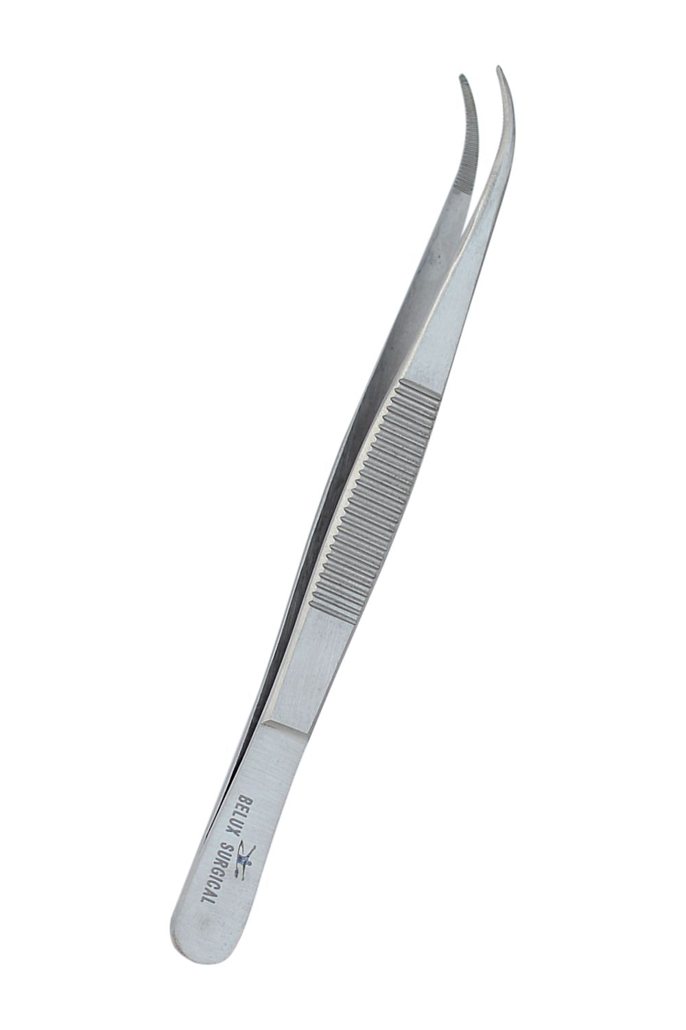 Duimverbandtang "Gebogen - Getande punten, 25 cm - Chirurgisch roestvrij staal, autoclaveerbaar