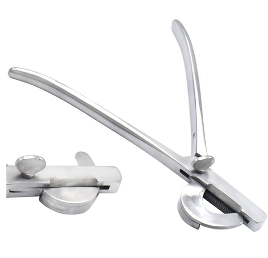 Verboczy Veterinary Castration Emasculator – Stainless Steel, 27 cm