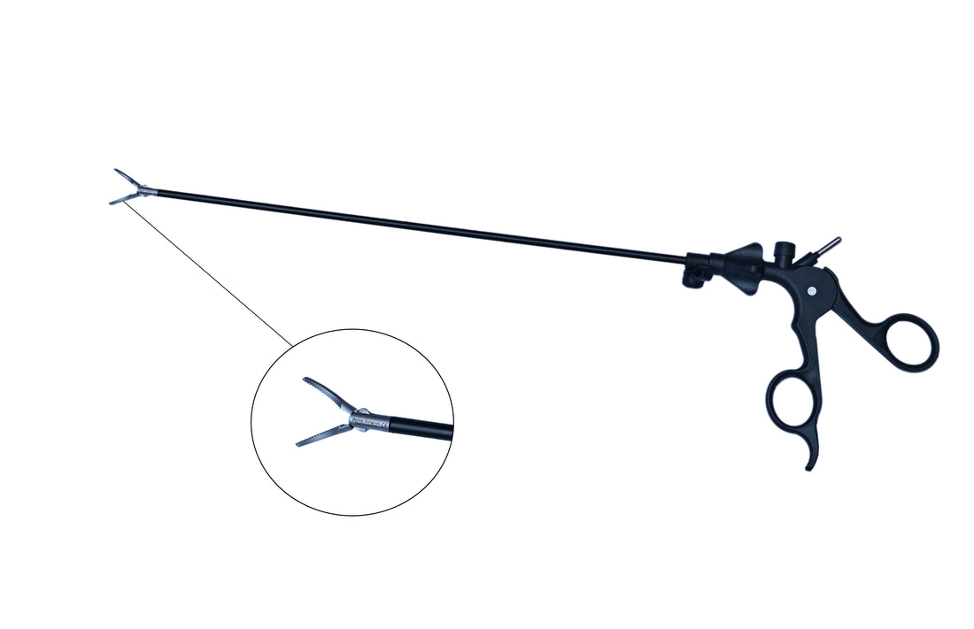 Dissecting Laparoscopic Forceps – 33 cm  (Curved/Maryland)