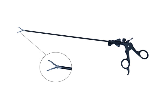 Dissecting Laparoscopic Forceps – 33 cm  (Curved/Maryland)