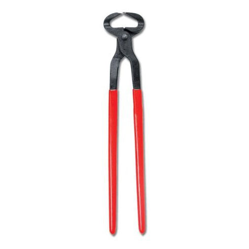 Hoeftang – Rood/Zwart Handvat, Zwaar hoefsmidgereedschap voor het bekappen van hoeven