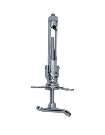 Dental Anesthesia Syringe with Chrome-Plated Wing