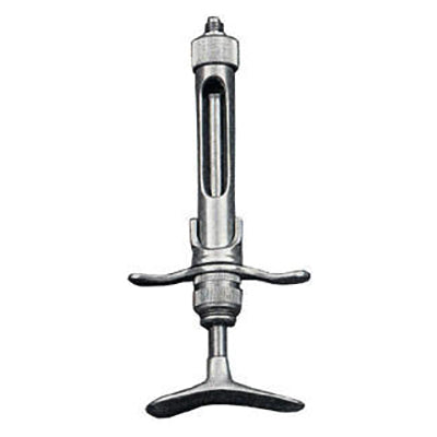 Wing Syringe Dental Anesthesia Syringe with Chrome-Plated Wing – Belux Surgical