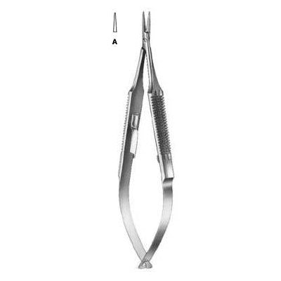 Gerader Castroviejo-Nadelhalter – Präzisionschirurgisches Instrument für Mikrochirurgie, Augenheilkunde und zahnärztliche Eingriffe