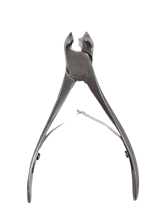 Nagelknipper gebogen – dwars-/voorkniptang voor diabetische zorg, 11,5 cm