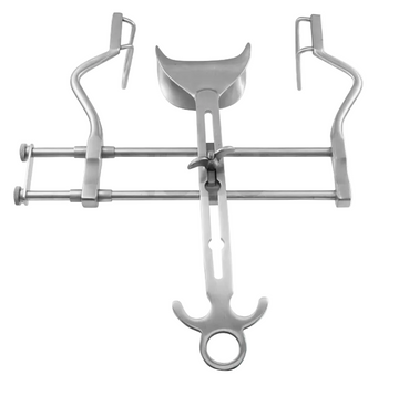 BALFOUR Abdominal Ceiling Support, 200mm Opening, CURVED