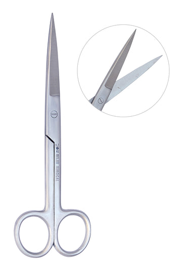 Chirurgische Schere gerade 16 cm – spitz/spitz – Operationsschere aus Edelstahl