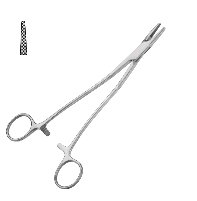 BOZEMANN S-CURVED NEEDLE HOLDER 20.0CM