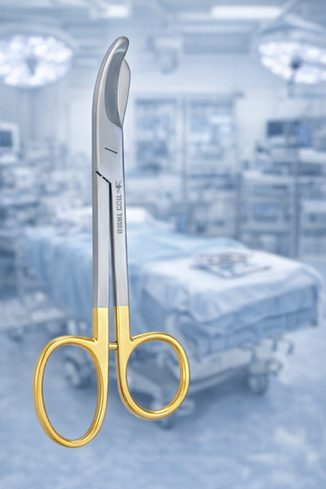 BRUNS PLASTER SCISSORS WITH CARBON INSERTS SMOOTH 