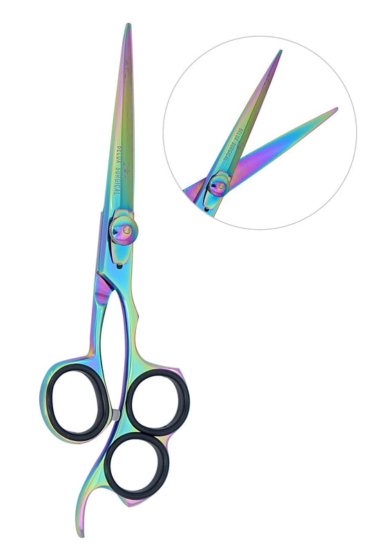 Professionele kappersschaar – Multi-kleur – Kapsalon – Rechtshandig – 17 cm