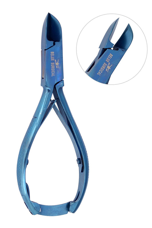 Nagelknipper gebogen 14 cm – lange steel