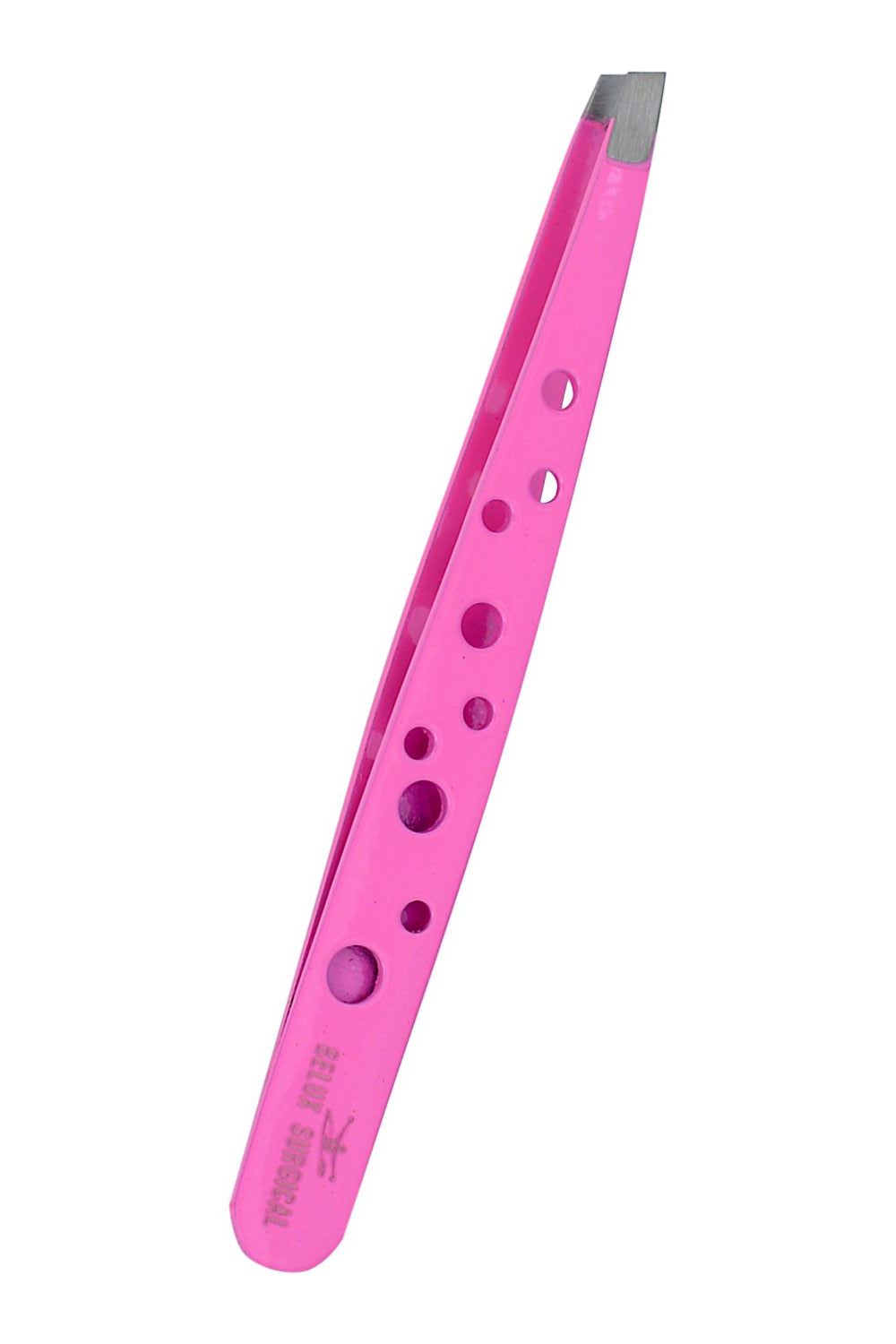 Pinzette mit schräger Spitze – Edelstahl – Präzisionsgriff – 9 cm