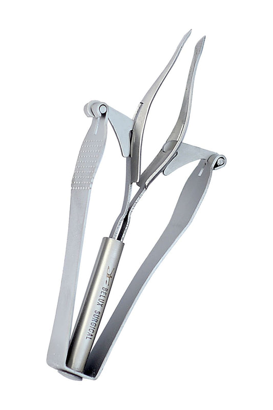 Automatische pincet, spiegelende afwerking STD / epileerpincet – 10 cm – 4 mm