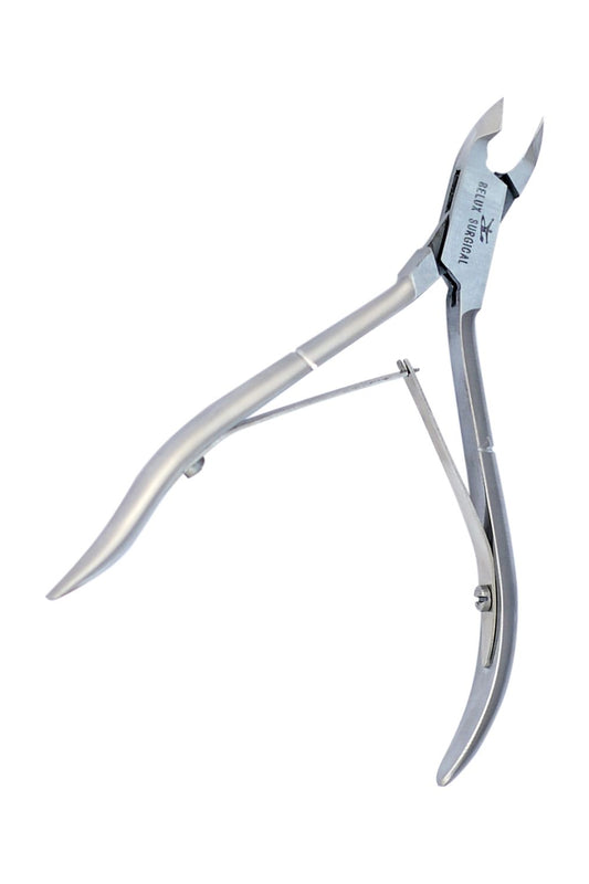 Nagelriemtang – Enkele veer – 10 cm – Roestvrij staal – 8 mm bek Vraag ChatGPT