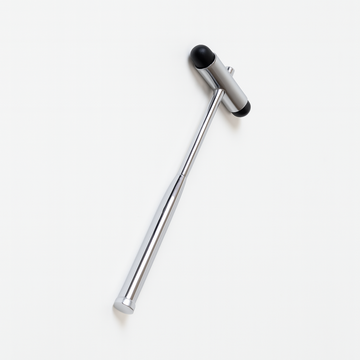 Buck Percussion Hammer 18.5 cm – Double-Headed Neurological Reflex Tool | Stainless Steel