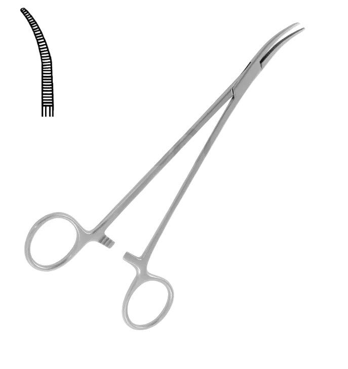 HALSTED ARTERY CLAMP CURVED 21.0CM