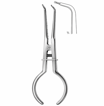 Orthodontic Brewer Rubber Dam Clamp Forceps – Dental Stainless Steel Instrument