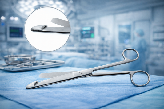 Enterotomy Scissors – 21 cm Surgical Intestinal Scissors – Stainless Steel Instrument