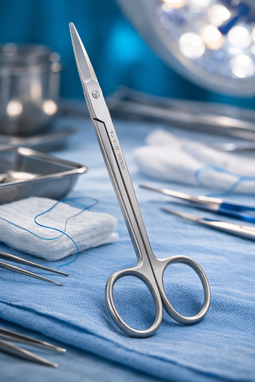 Gorney Face Lift Scissors – Precision Stainless Steel Plastic Surgery Instrument