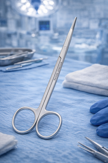 Kilner Scissors Straight 15 cm – Stainless Steel Plastic Surgery Instrument