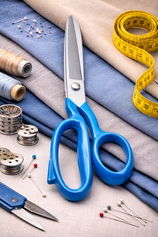 Tailor’s Scissors 12 Inch – Large Blade Opening Fabric Cutting Shears