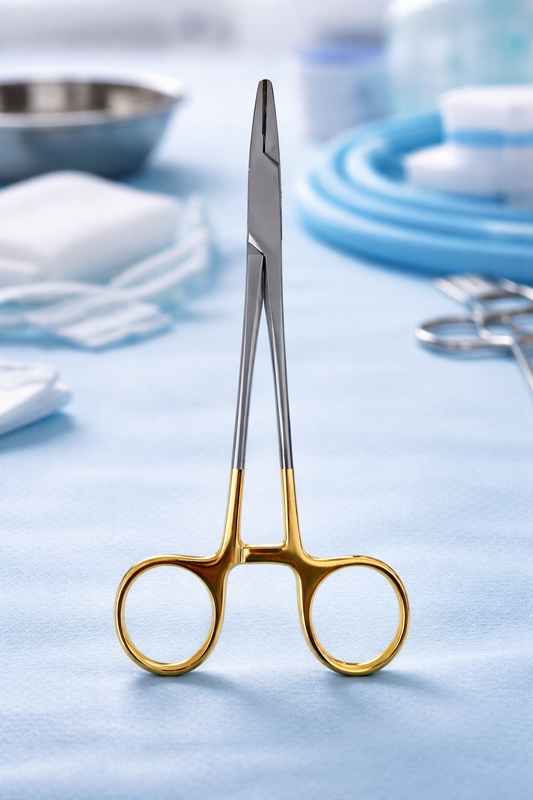Mayo-Hegar TC Needle Holder – Tungsten Carbide Surgical Instrument – Stainless Steel