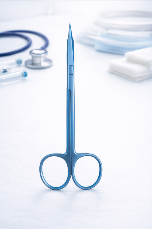 Stevens SuperCut Scissors Curved – Fine Dissecting Surgical Scissors – Tungsten Carbide (TC) – Stainless Steel