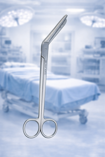 Braun-Stadler Episiotomy Scissors – Curved Surgical Scissors – Stainless Steel Obstetric Instrument
