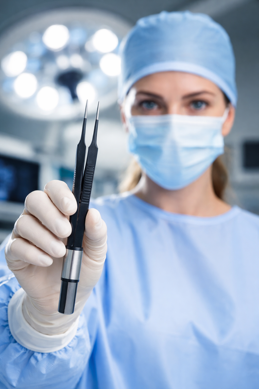 Bipolar McPherson Forceps Non-Stick – Straight & Angled