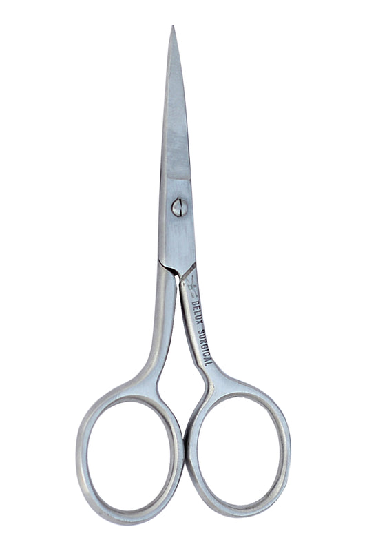 Snorrenschaar – 9 cm – Roestvrij staal – Precisie-verzorgingstool