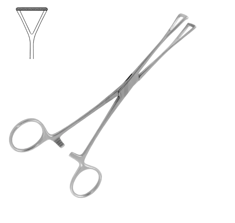 DUVAL INTESTINAL FORCEPS LARGE 23.0 CM