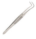 MERIAM TOOTH TWEEZERS FIG-5 16.0CM