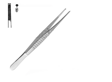 GILLIE'S SURGICAL TENDERS 1X2 TEETH 15.0CM