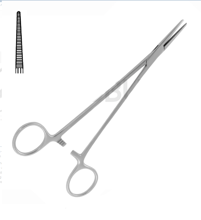 HALSTED ARTERY CLAMP CURVED 21.0CM