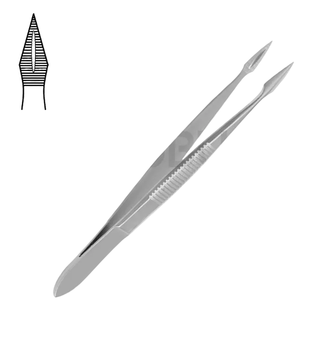 HUNTER SPLITTER TWEEZERS STRAIGHT 1