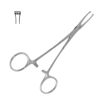 Allis darmweefseltang – 4x3 tanden – chirurgisch instrument – ​​roestvrij staal